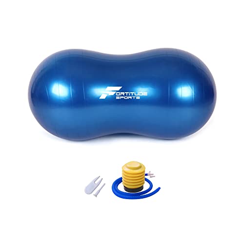 Fortitude Sports Peanut Exercise Ball 45cm by 90 cm