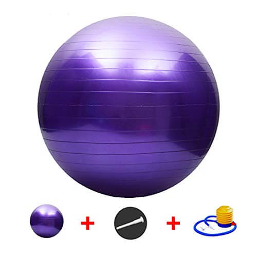 Fortitude Sports Exercise Ball With Pump