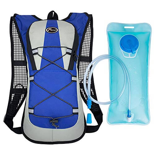 Fortitude Sports Hydration Backpack With 2L Water Bladder