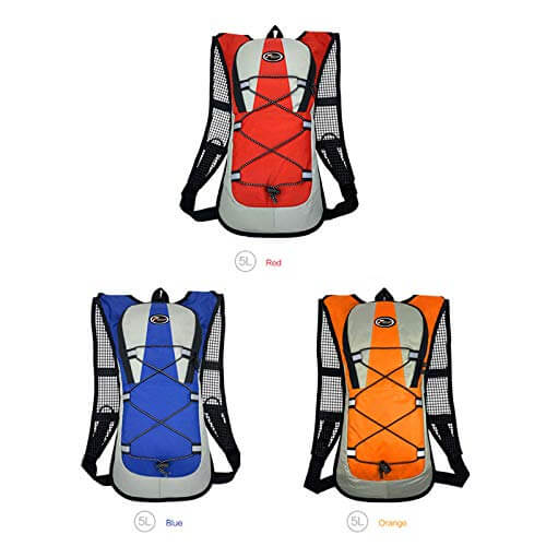 Fortitude Sports Hydration Backpack With 2L Water Bladder