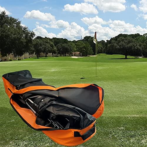 Fortitude Sports Golf Travel Bag Cover With Wheels