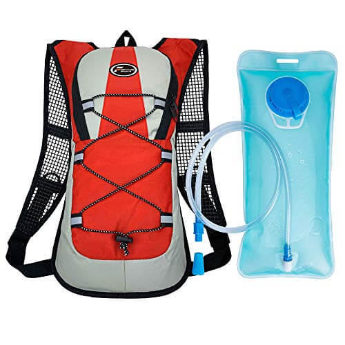 Fortitude Sports Hydration Backpack With 2L Water Bladder