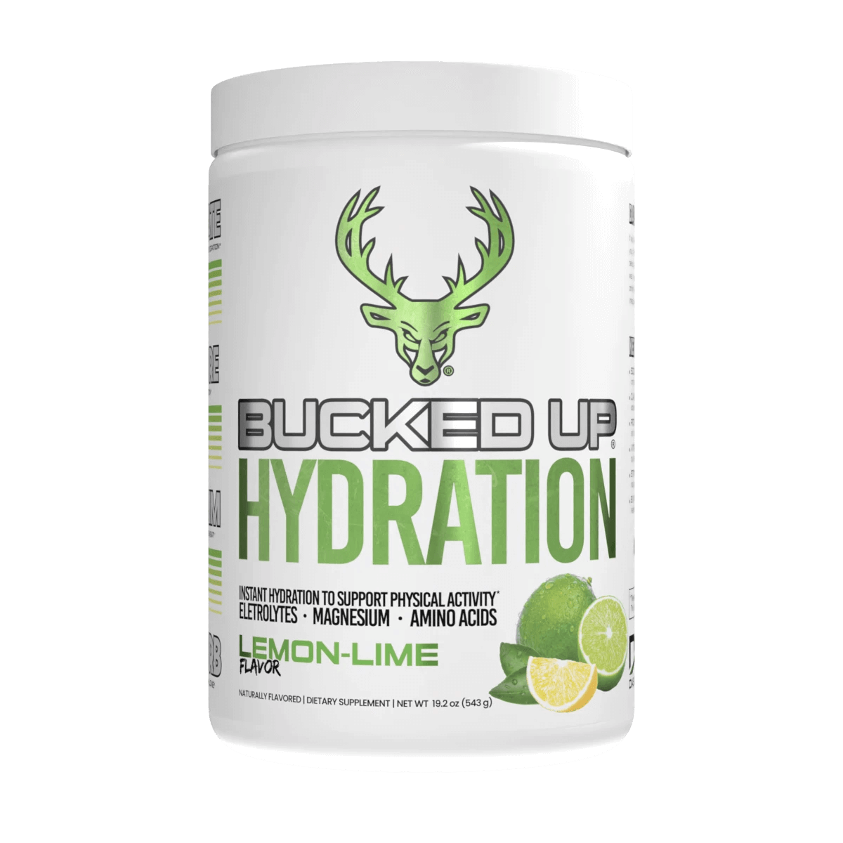 Bucked Up Hydration Size: 534g Flavour: Lemon Lime