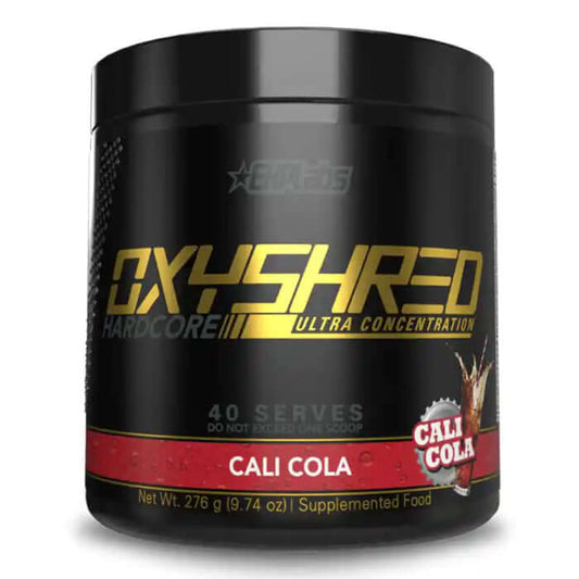 EHP Labs OxyShred Hardcore Size: 40 Svgs Flavour: Cali Cola