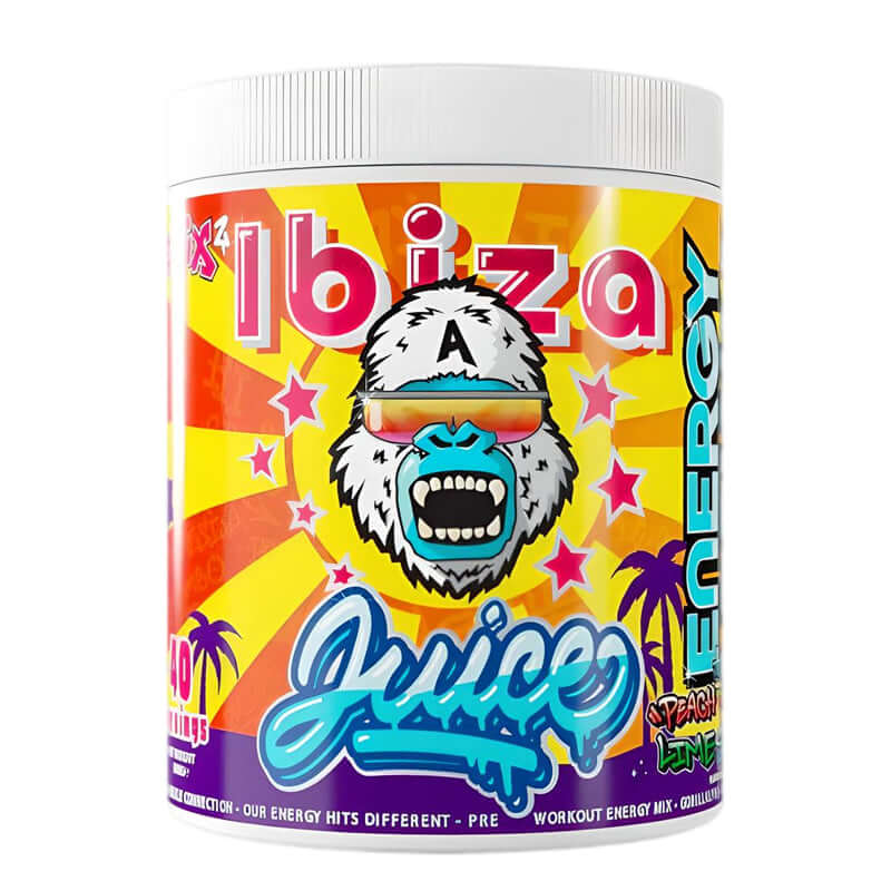 Gorillalpha Ibiza OG Juice Remix 2 Size: 500g Flavour: Fruit Twist Sherbert