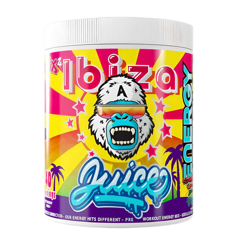 Gorillalpha Ibiza OG Juice Remix 2 Size: 500g Flavour: Fruit Twist Sherbert