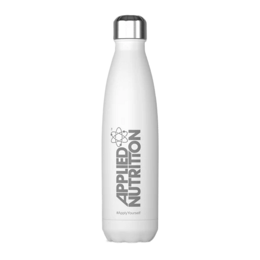 Applied Nutrition Stainless Steel Flask White