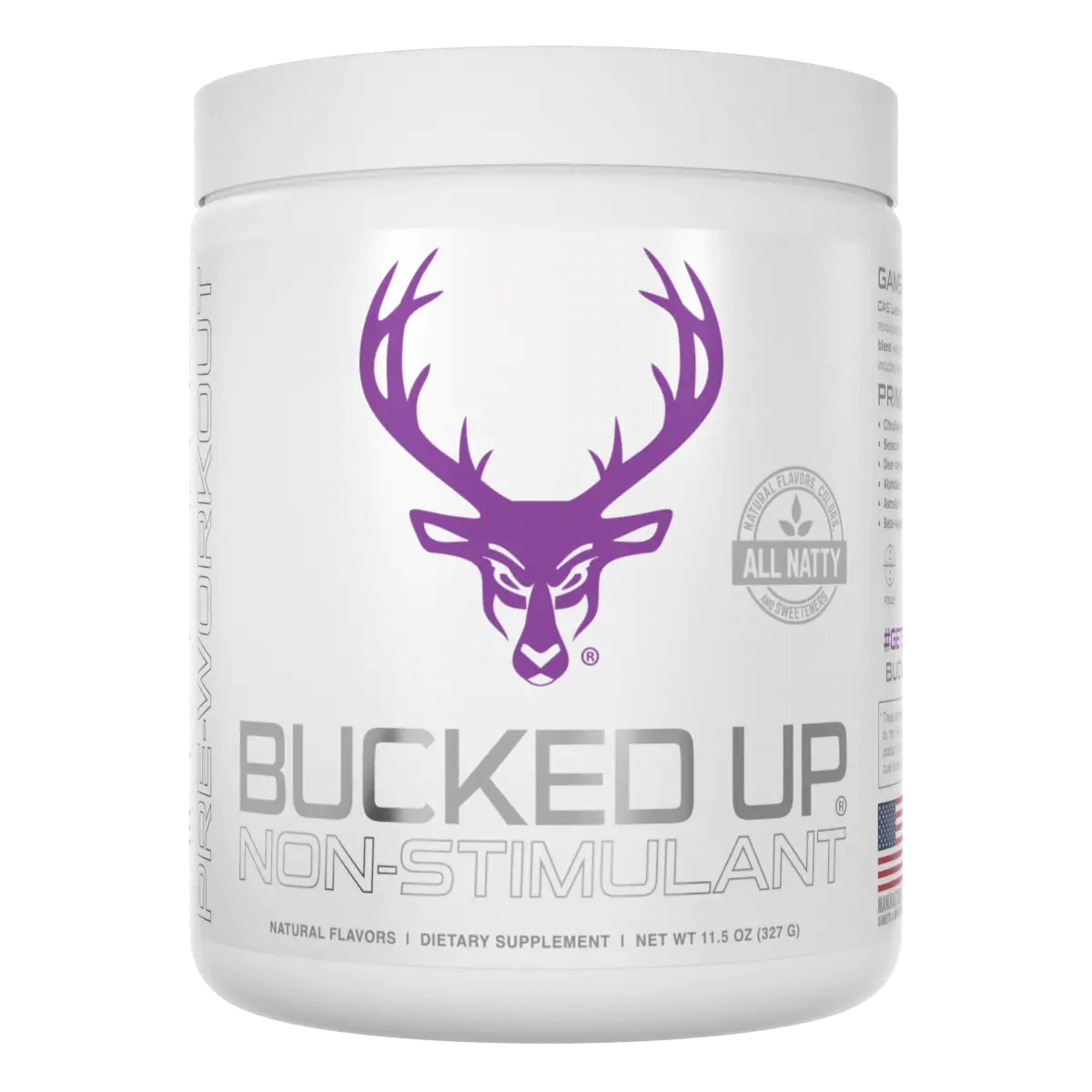 Bucked Up Non Stimulant Pre Workout Size: 30 Svgs Flavour: Grape