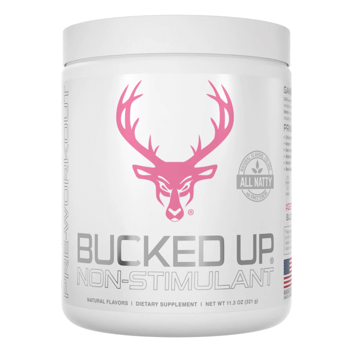 Bucked Up Non Stimulant Pre Workout Size: 30 Svgs Flavour: Pink Lemonade