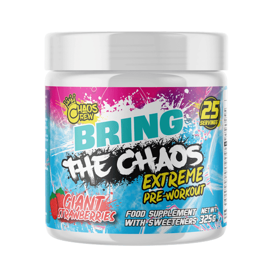 Chaos Crew Bring The Chaos Size: 325g Flavour: Giant Strawberries