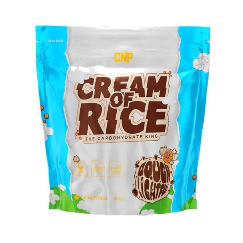 CNP Cream Of Rice Size: 2kg Flavour: Dough-Lightful