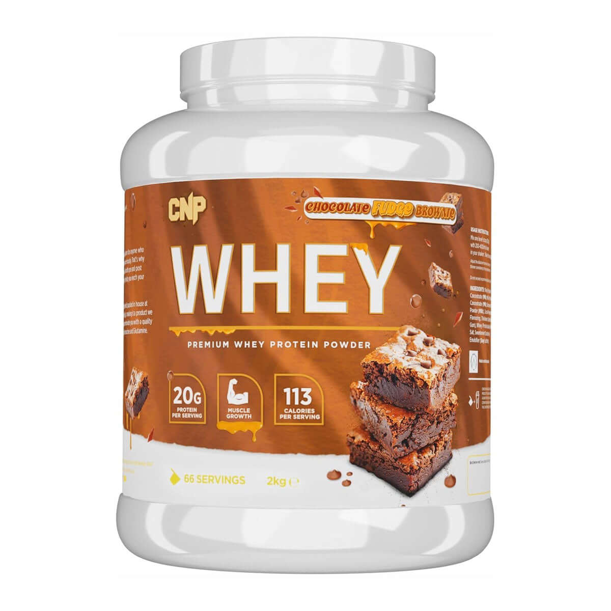  CNP Whey Protein Size: 2kg Flavour: Choc Fudge Brownie