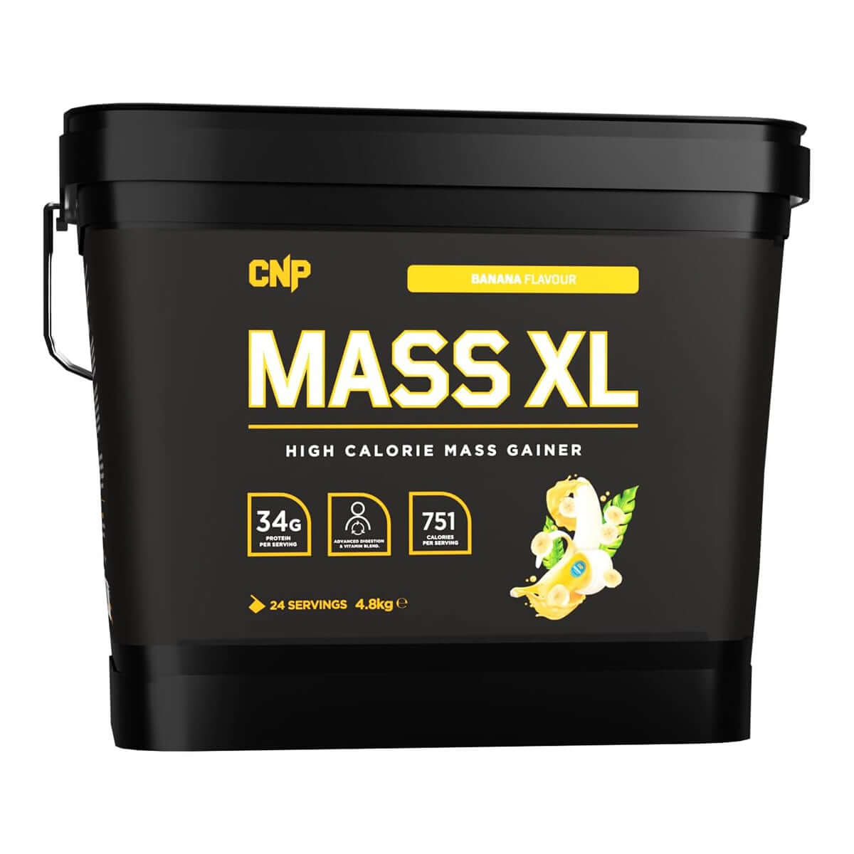 CNP Mass XL Size: 4.8kg Flavour: Banana