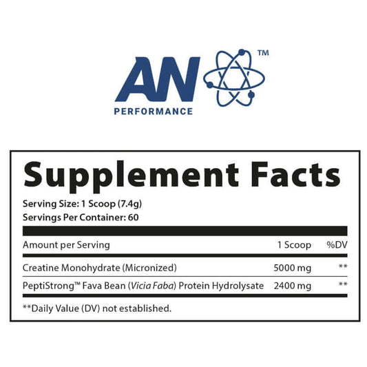 Applied Nutrition Creatine + Peptide Nutrition Facts