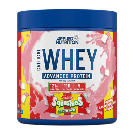 Applied Nutrition Critical Whey 150g Sample Tub Drumstick Squashies