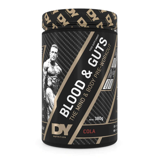 Dorian Yates Nutrition Blood & Guts Size: 380g Flavour: Cola