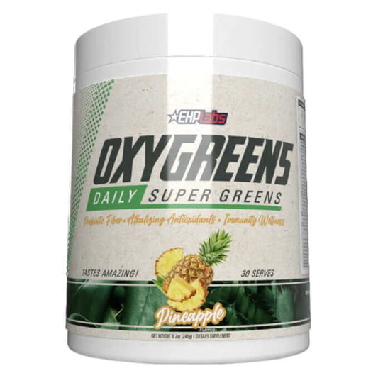 EHP Labs OxyGreens Size: 30 Svgs Flavour: Pineapple