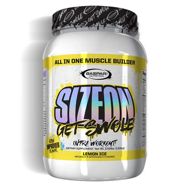 Gaspari SizeOn Max Performance Size: 1.5kg Flavour: Lemon Ice