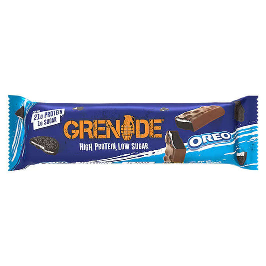 Grenade Oreo Protein Bar (Single) Size: 1 x 60g Flavour: Oreo