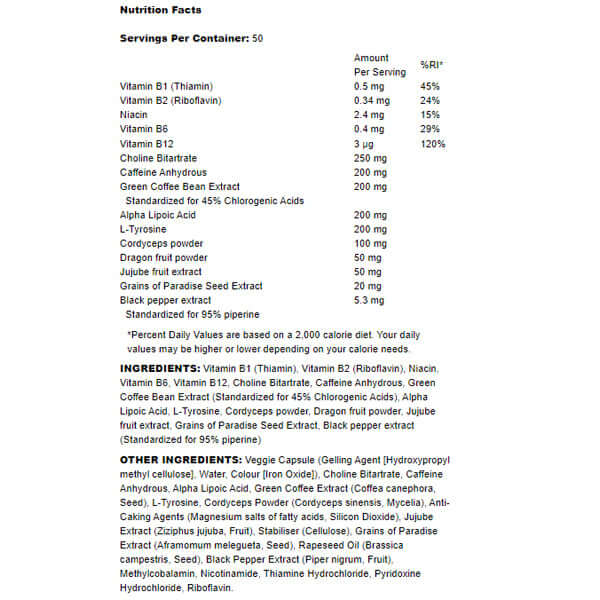  Muscletech Hydroxycut Hardcore Super Elite Facts