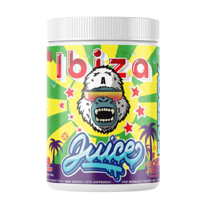 Gorillalpha Ibiza Juice Size: 480g Flavour: Blue Strawberry Lemonade