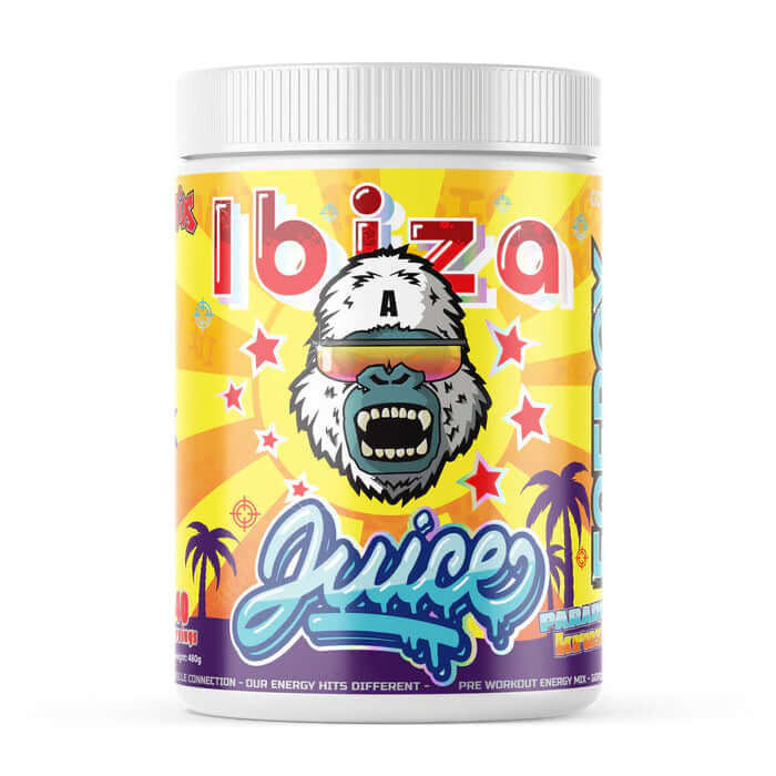 Gorillalpha Ibiza Juice Size: 480g Flavour: Blue Strawberry Lemonade