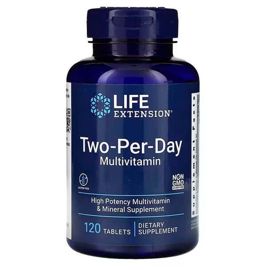 Life Extension Two Per Day Tablets Size: 120 Tablets