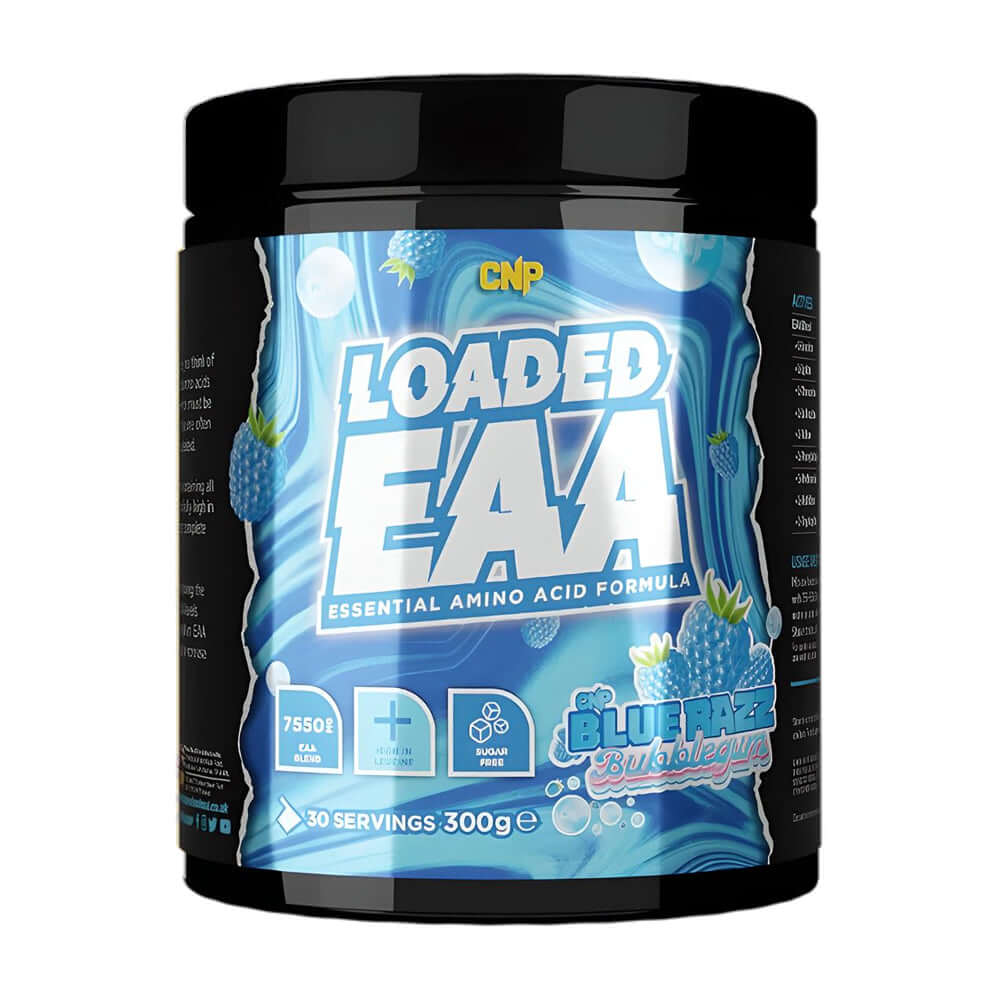 CNP Loaded EAA Size: 300g Flavour: Blue Raspberry