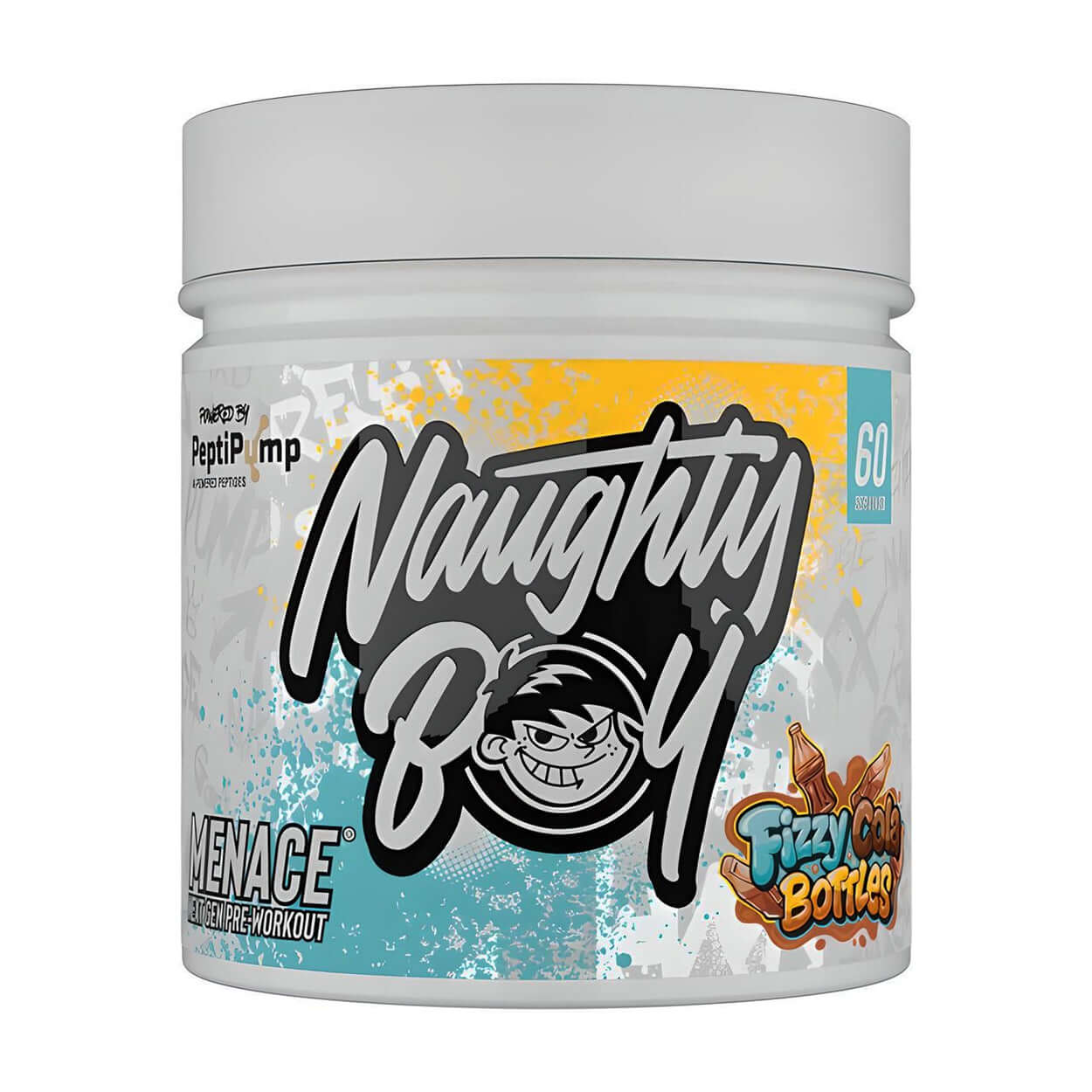 Naughty Boy Menace V2 Size: 420g Flavour: Fizzy Cola Bottles