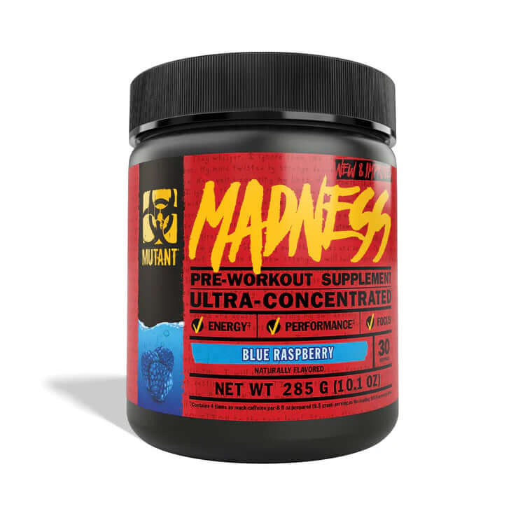 Mutant Madness Size: 225g Flavour: Blue Raspberry