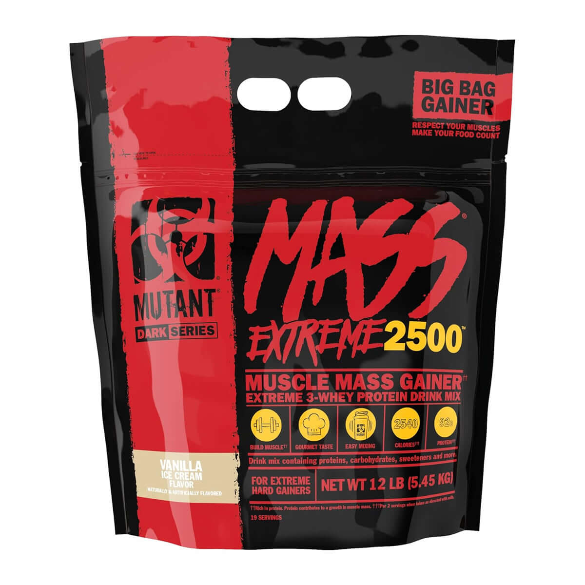 Mutant Mass Extreme 2500 Size: 5.45 kg Flavour: Vanilla Ice Cream