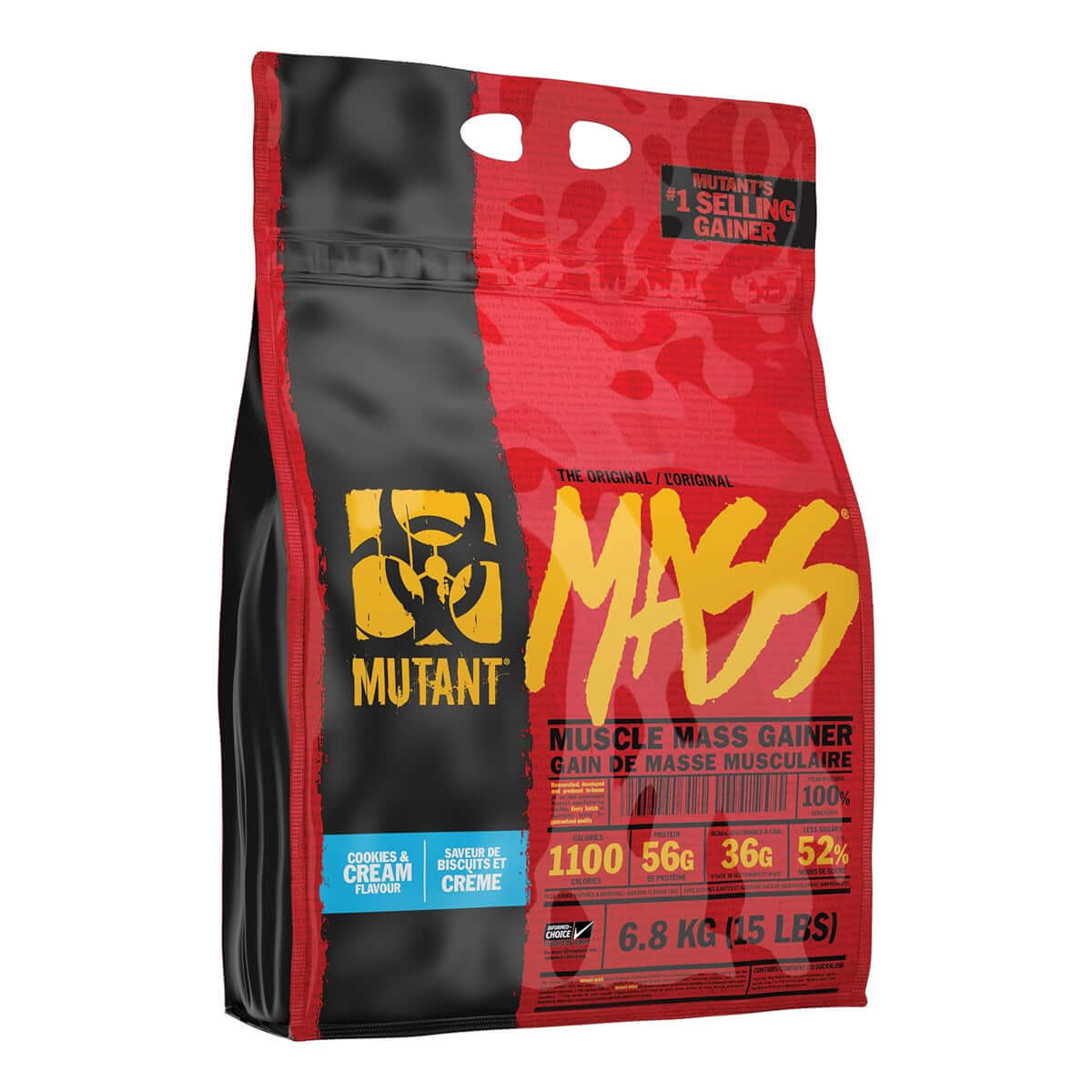 Mutant Mass Size: 6.8kg Flavour: Cookies & Cream