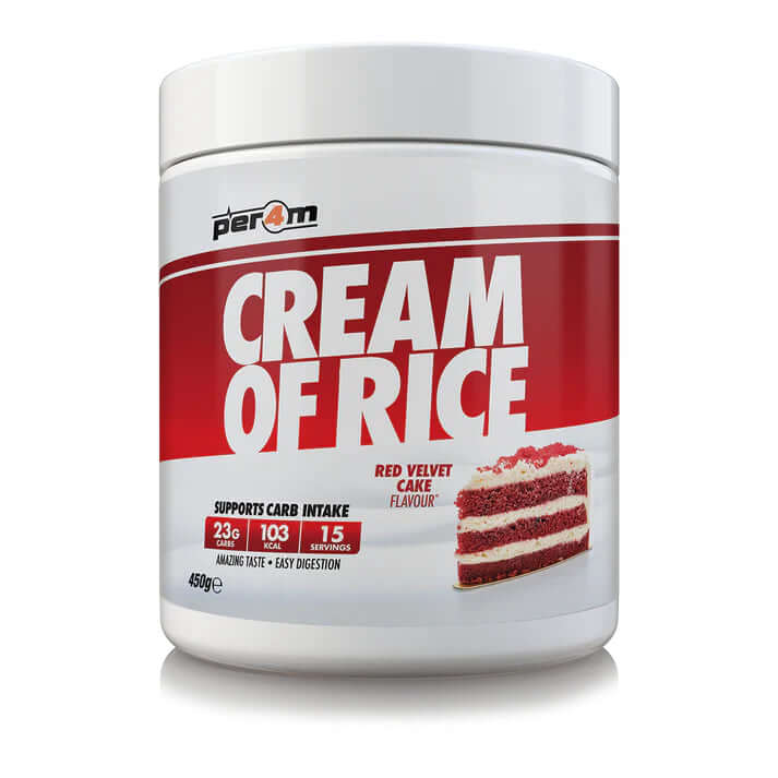 Per4m Cream Of Rice Size: 400g Flavour: Red Velvet Cake