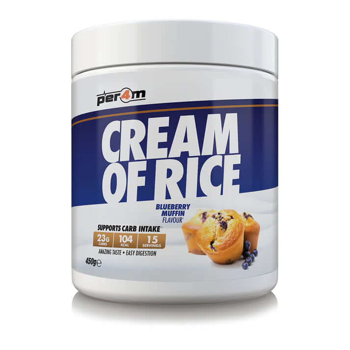 Per4m Cream Of Rice Size: 400g Flavour: Blueberry Muffin