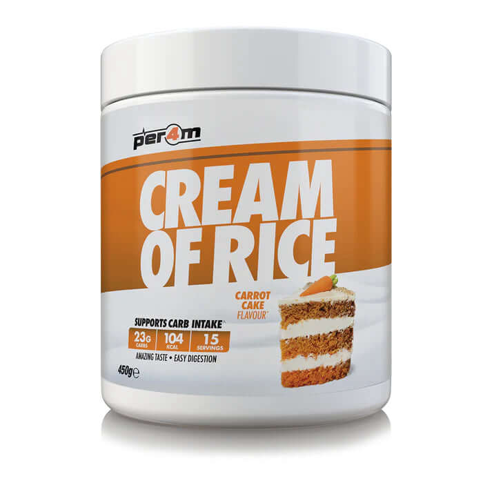 Per4m Cream Of Rice Size: 400g Flavour: Carrot Cake