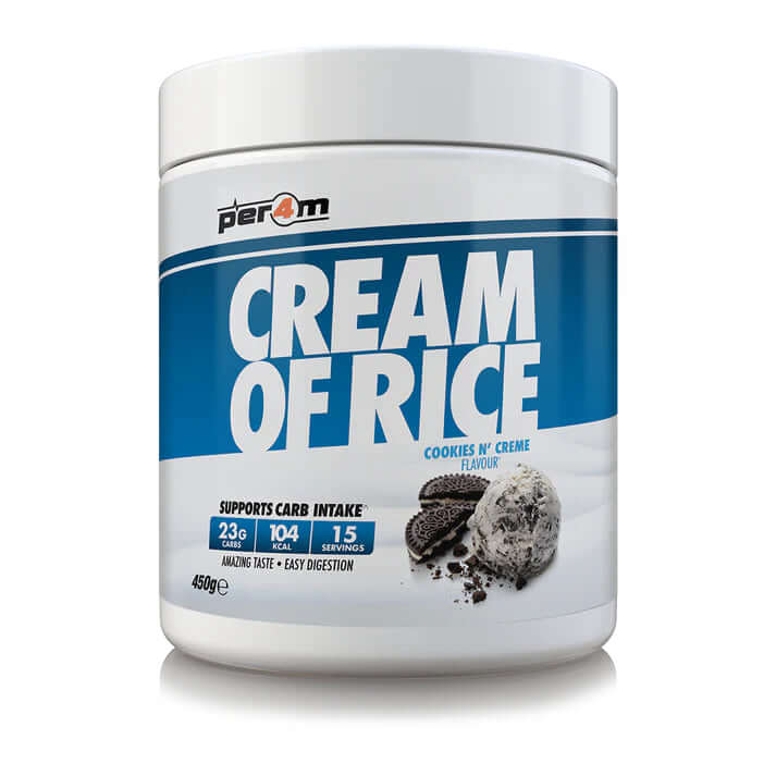 Per4m Cream Of Rice Size: 400g Flavour: Cookies & Cream