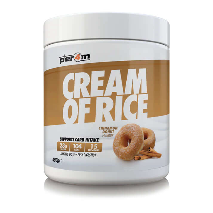 Per4m Cream Of Rice Size: 400g Flavour: Cinnamon Donut