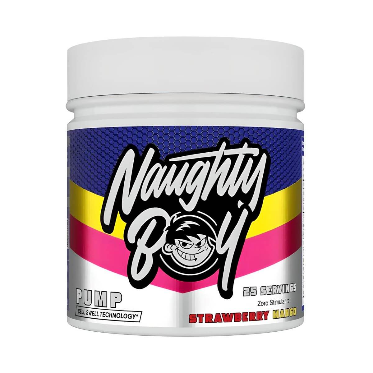 Naughty Boy Pump Size: 400g Flavour: Strawberry Mango