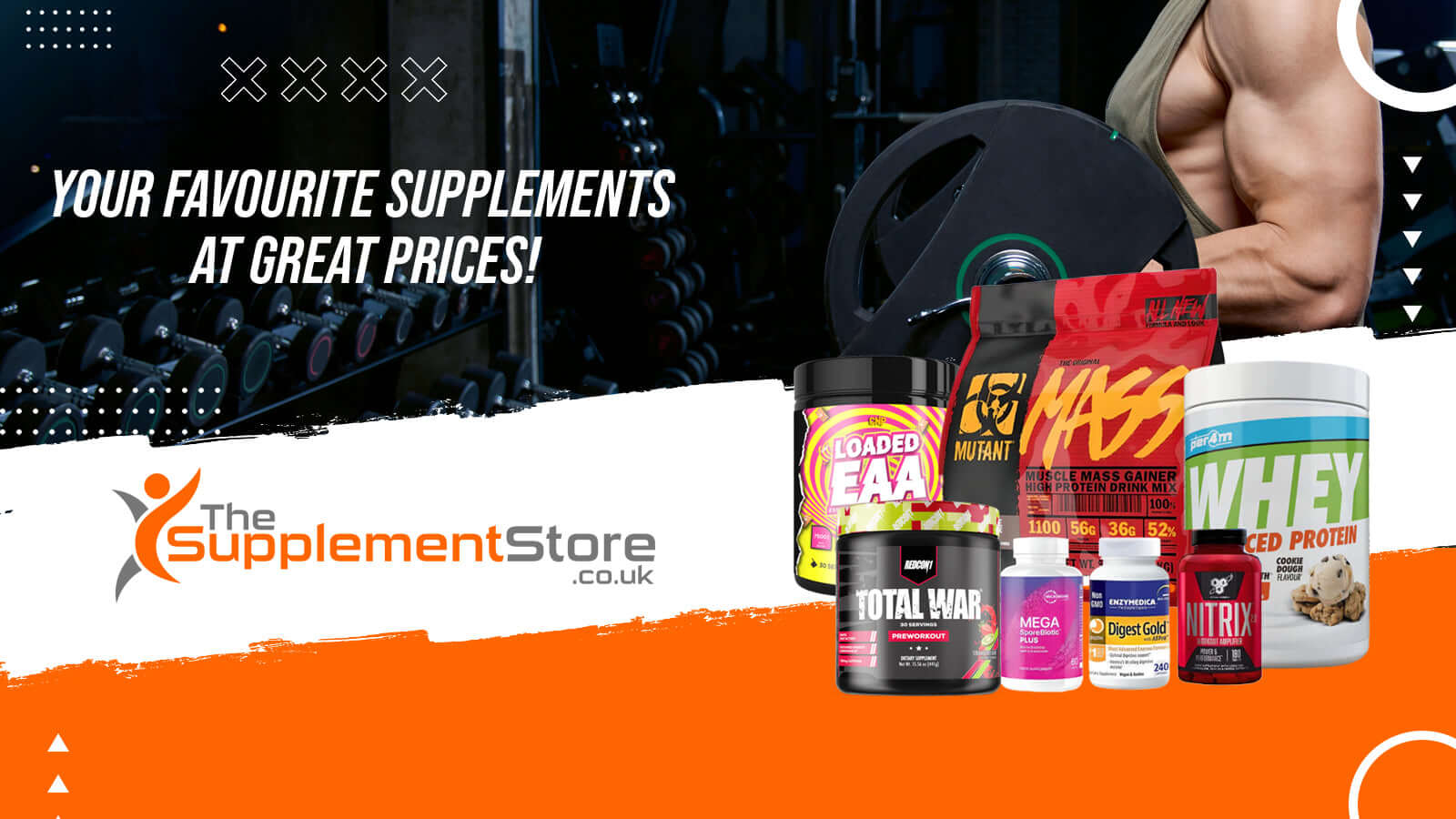 The Supplement Store - Your One Stop Shop For Bodybuilding Supplements, Sports Nutrition and Health Products